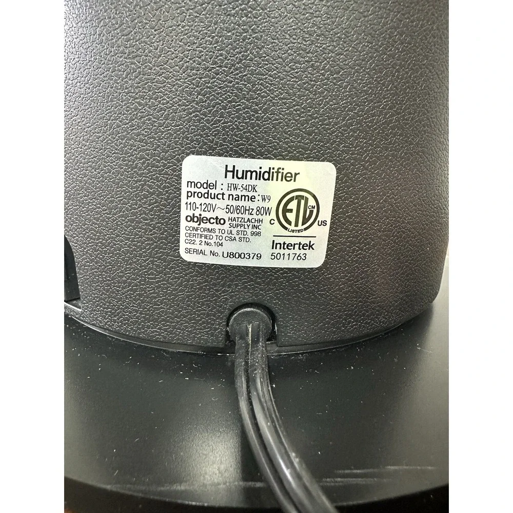 Objecto W9 Tower Hybrid Humidifier Dark Grain
